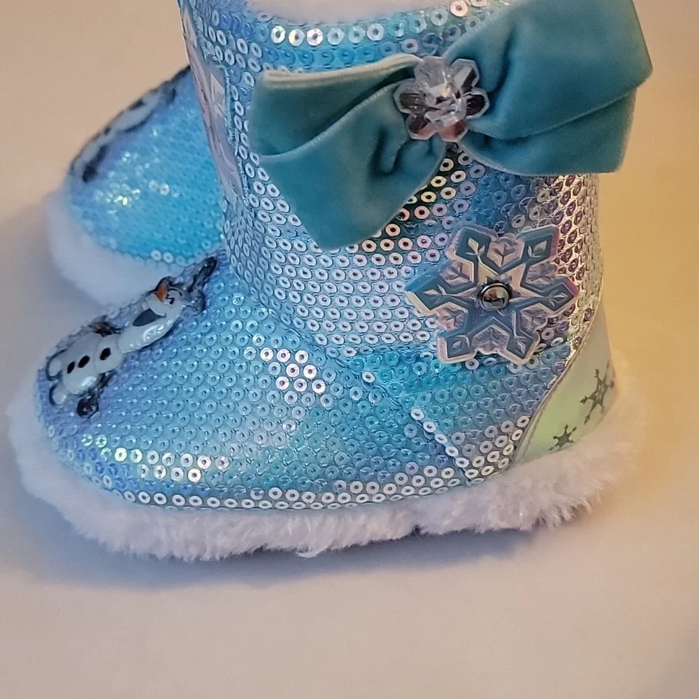 Frozen toddler girls' slippers booties
